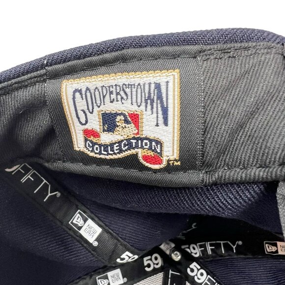 Detroit Tigers New Era 59FIFTY MLB Cooperstown Retro Logo Fitted Hat Cap 7 3/8 - Picture 8 of 11